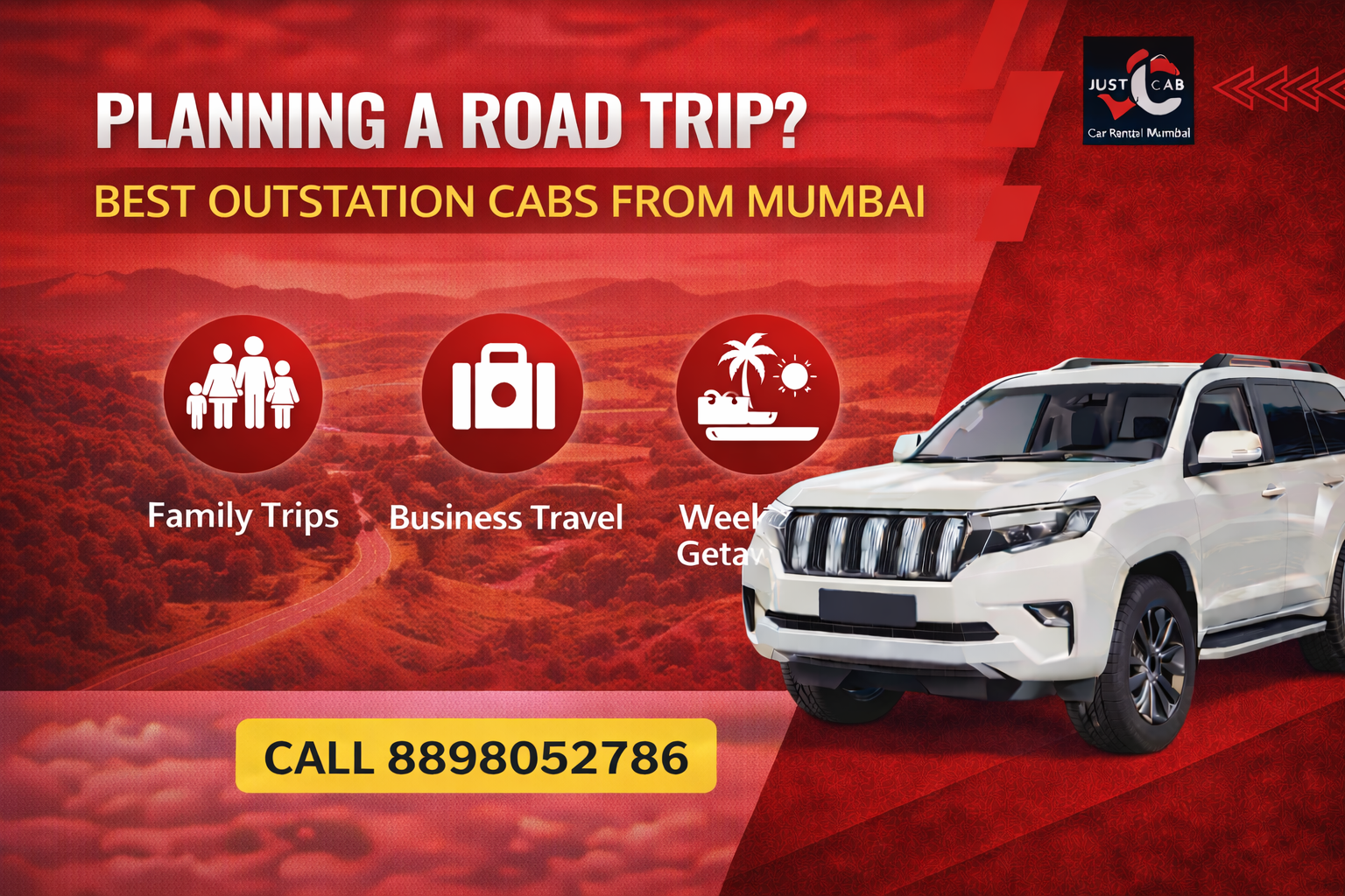Weekend Getaway Cabs from Mumbai – Relaxed Travel Made Easy