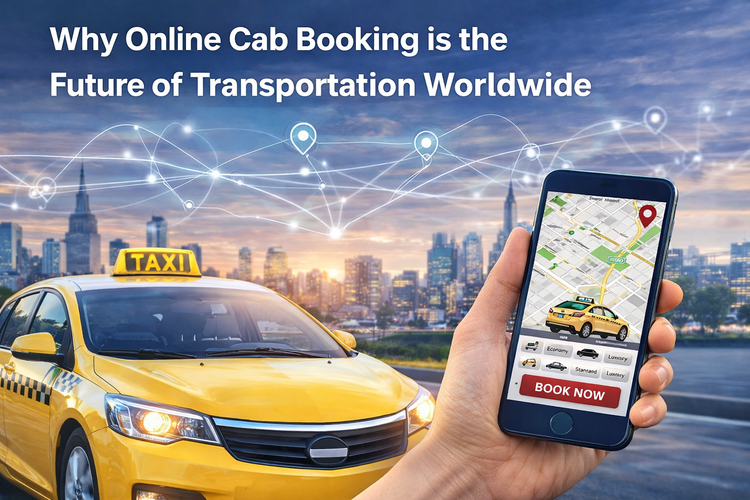 future of transportation online cab booking smart travel taxi app