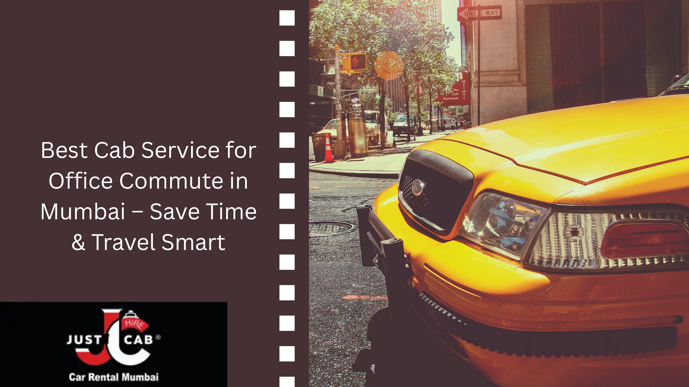 Office commuters traveling in a cab in Mumbai city traffic