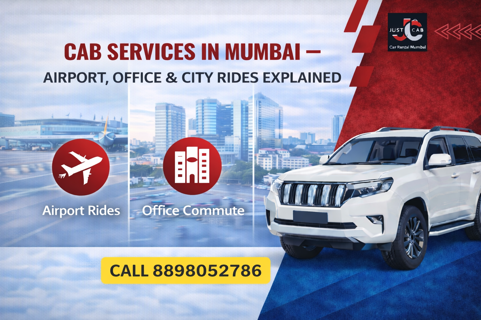 Reliable Car Rental & Cab Services in Mumbai — Travel Easy with Just Cab Hire