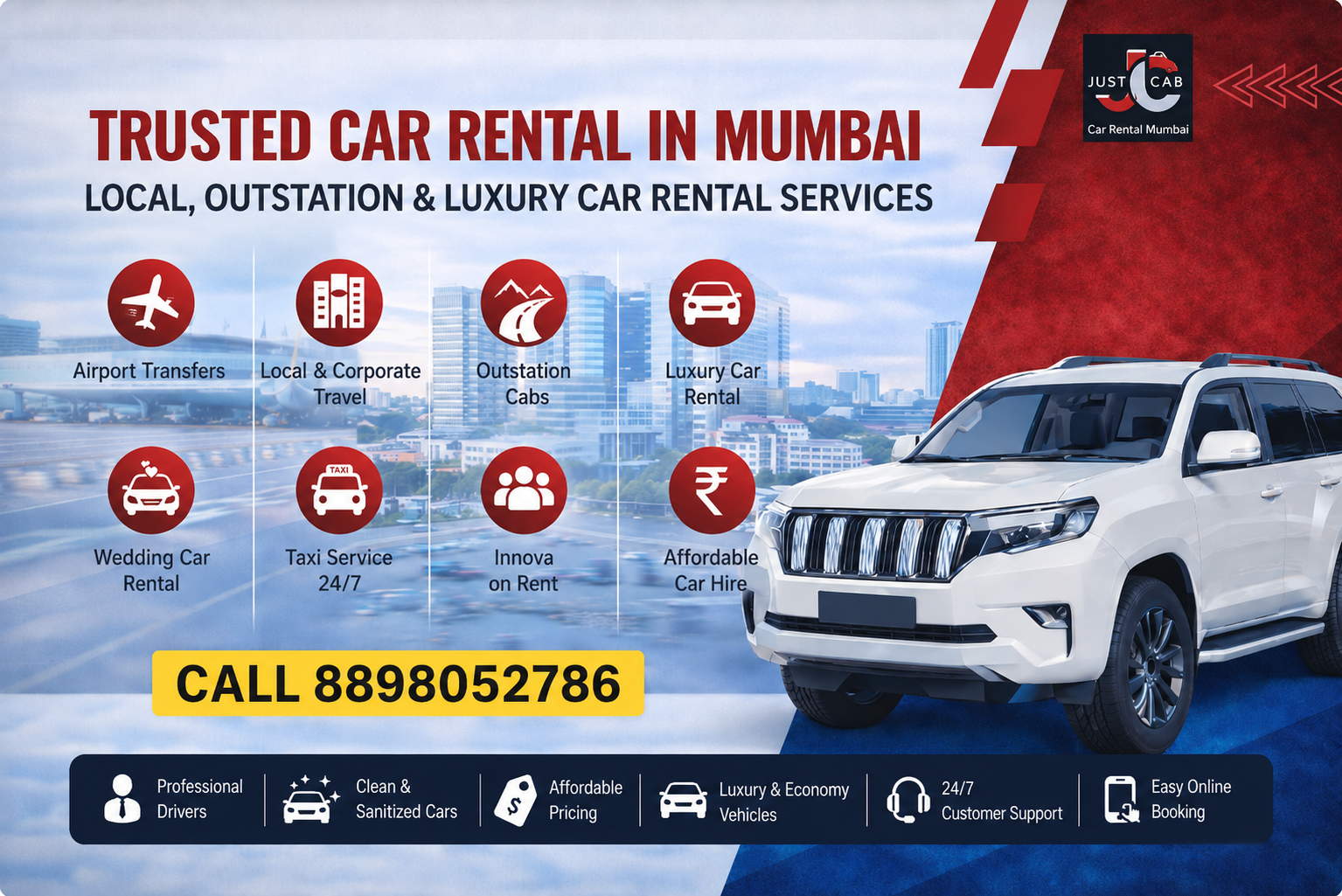 Best Car Rental in Mumbai for Local & Outstation Travel
