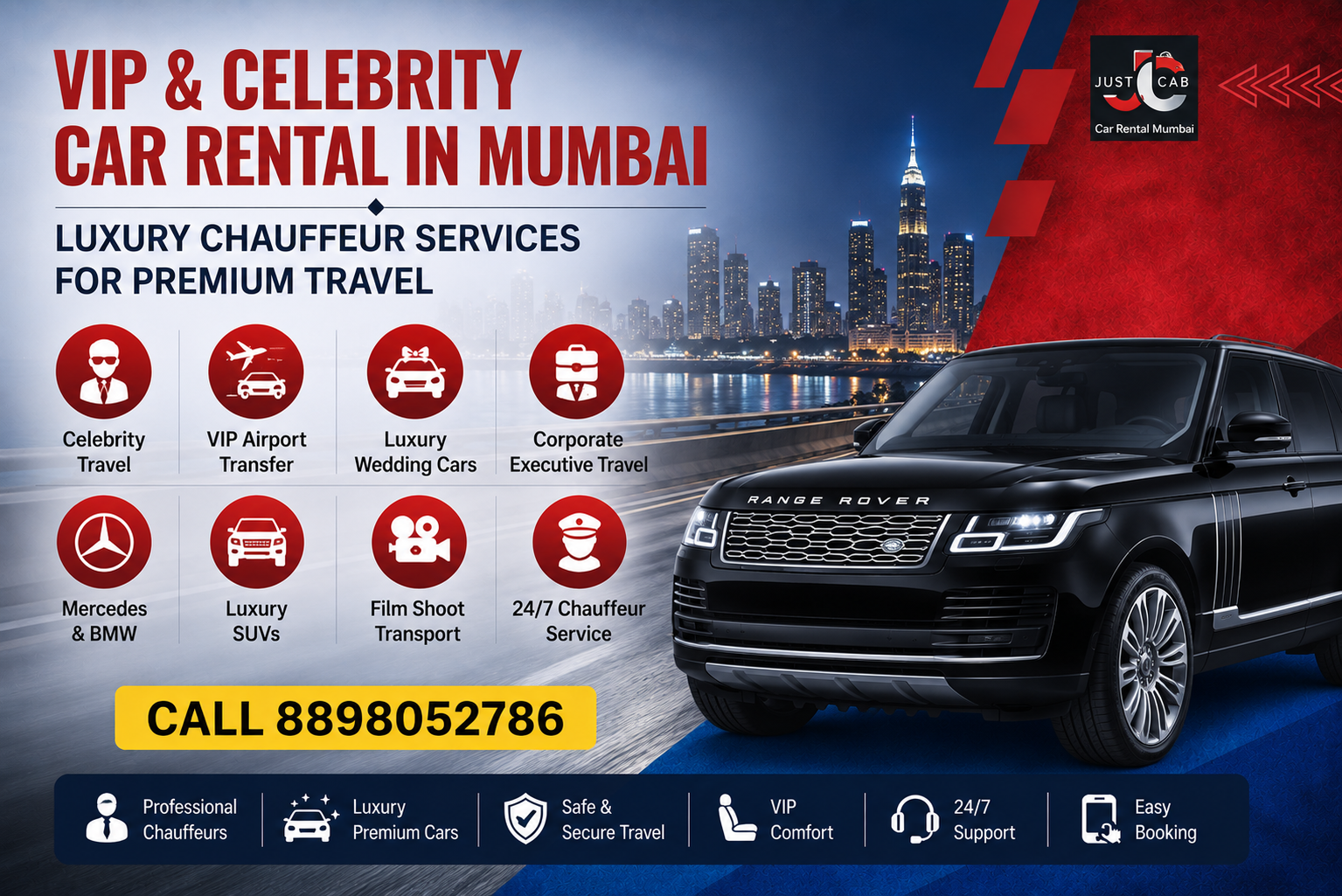 VIP & Celebrity Car Rental Services in Mumbai