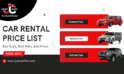 Car Rental Price List in Mumbai – Just Cab Hire