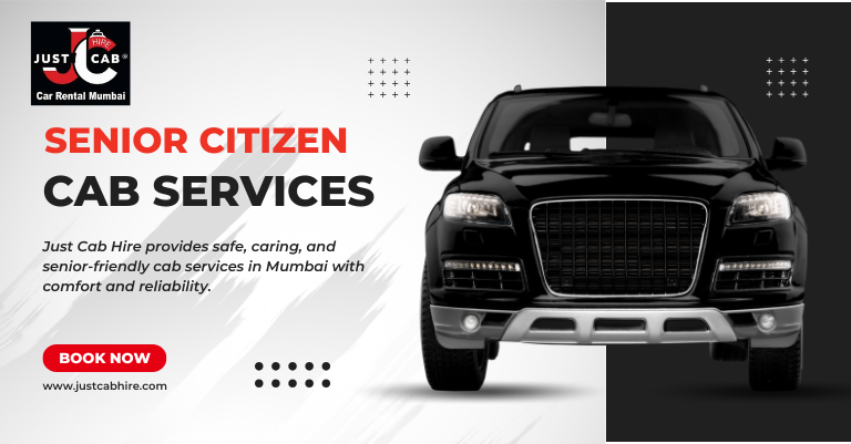 Driver assisting senior citizen in Just Cab Hire cab