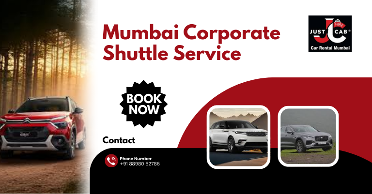 Mumbai Corporate Shuttle Service | JustCabHire Mumbai – Book Now